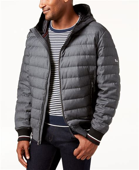 michael kors puffer jacket mens|michael kors lightweight puffer jacket.